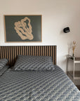 SEASHELLS | Midnight | 140x200cm / 55x79" | Double fitted sheet
