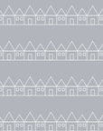 Grey kids bed sheet from Swedish Linens