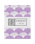 REGNBÅGAR | Lilac | 40x80cm/15,7x31,5"| Dra-På-Lakan för vagn/vagga