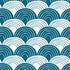 Sheets for baby bed swedish design blue