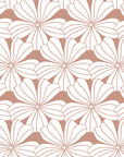 BLOMMOR | Terracotta pink | 180x200cm | Dra-På-Lakan