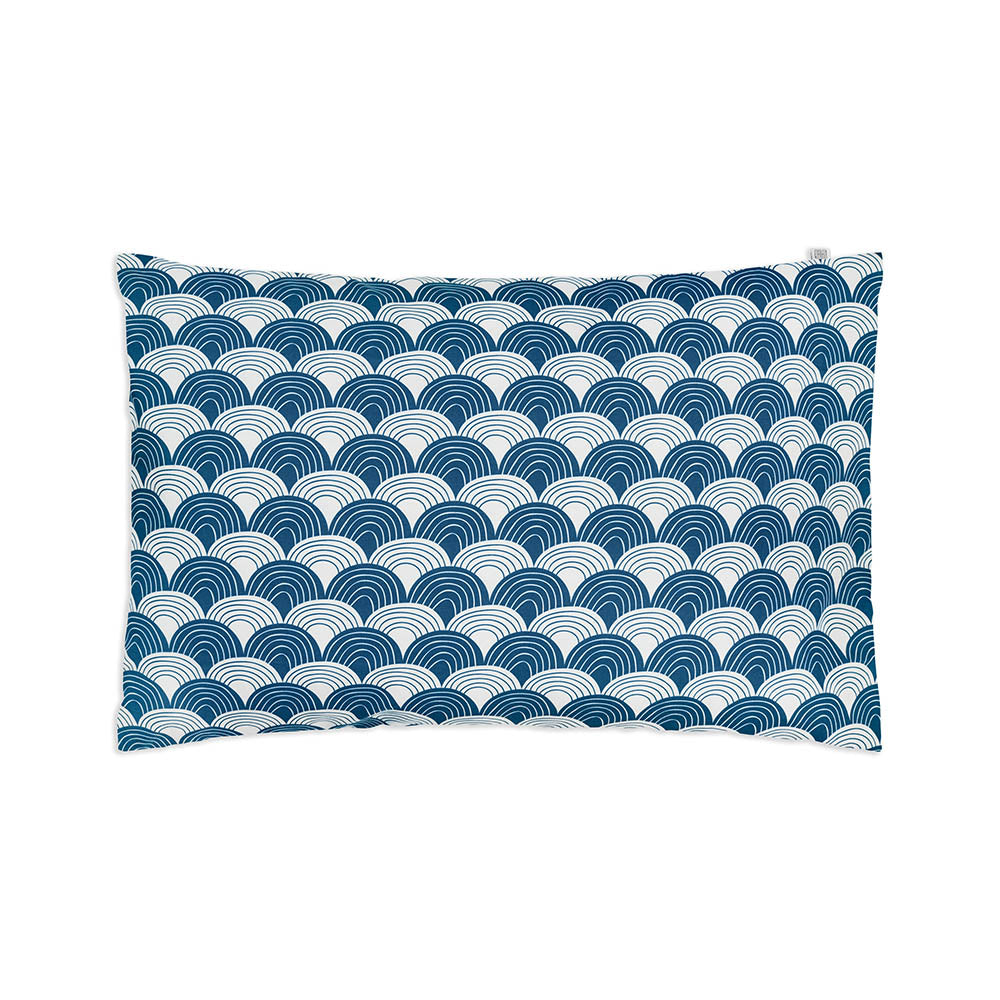 RAINBOWS | Moroccan blue | Pillowcase | 60x70cm/ 23.6x27.5&quot;