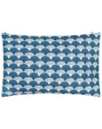 RAINBOWS | Moroccan blue | Pillowcase | 60x70cm/ 23.6x27.5"