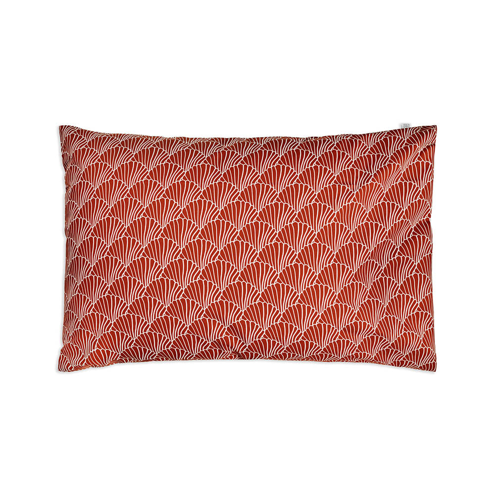 SEASHELLS | Burgundy | Pillowcase | 60x70cm/ 23.6x27.5&quot;