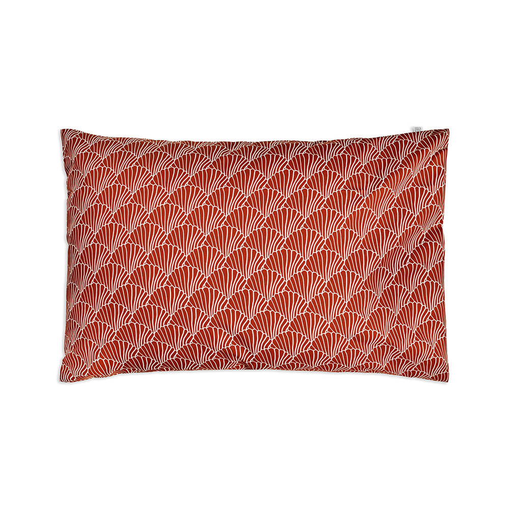 SEASHELLS | Burgundy | Pillowcase | 60x70cm/ 23.6x27.5&quot;