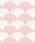 RAINBOWS | Nudy pink | 99x191cm / 39x75" | Fitted twin sheet