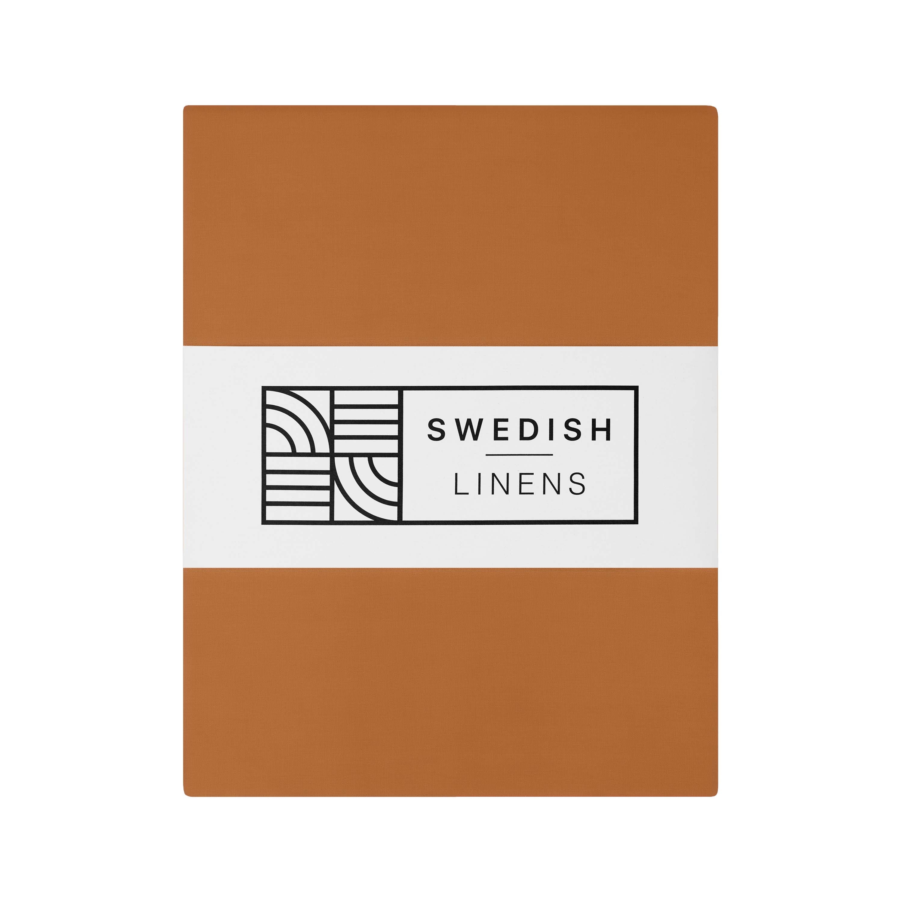 STOCKHOLM | Cinnamon brown | 90x200cm | Dra-På-Lakan