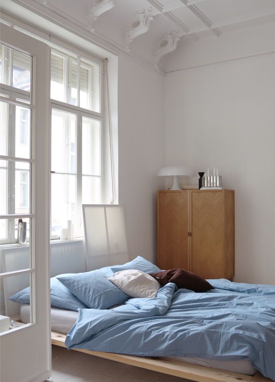 STOCKHOLM | Muted blue | Pillowcase | 50x75cm / 19.6x29.5&quot;