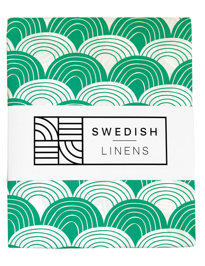 REGNBÅGAR | Pine green | 70x100cm | Multipurpose sheet