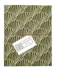 SEASHELLS | Olive green | Pillowcase | 50x75cm / 19.6x29.5"