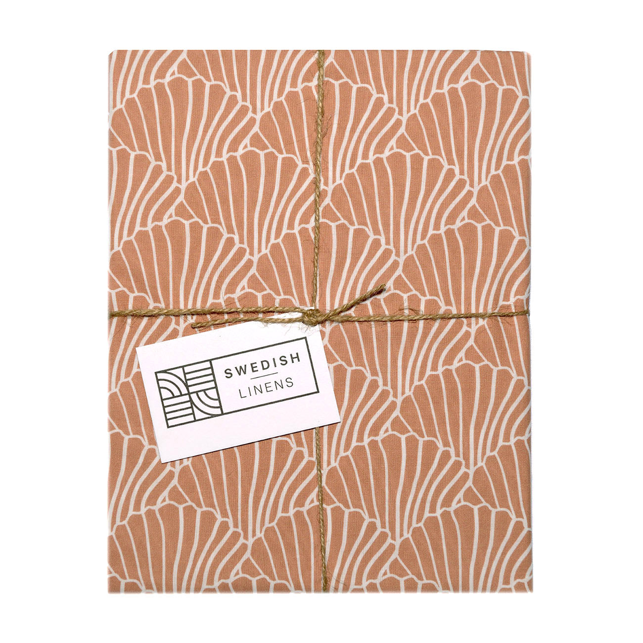 SEASHELLS | Terracotta pink | Pillowcase | 50x75cm / 19.6x29.5&quot;